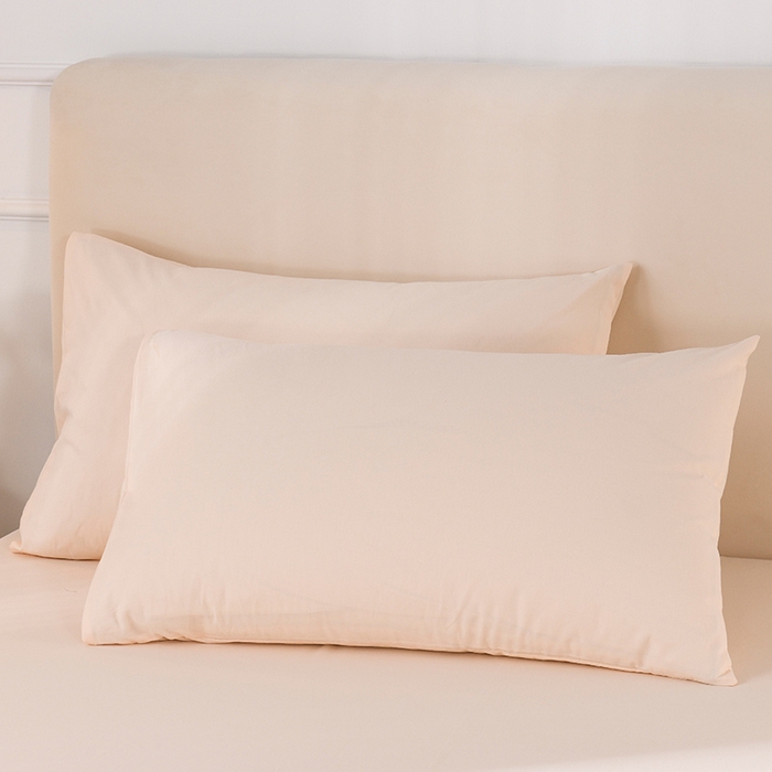 91家纺网 家纺一手货源 找家纺 蓝邻家纺 2025新款A类全棉纯棉水洗棉纯色贴标系列四件套-风格二 星辰灰