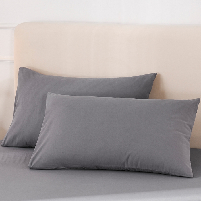 91家纺网 家纺一手货源 找家纺 （总）蓝邻家纺 2025新款全棉纯棉磨毛简约系列单枕套