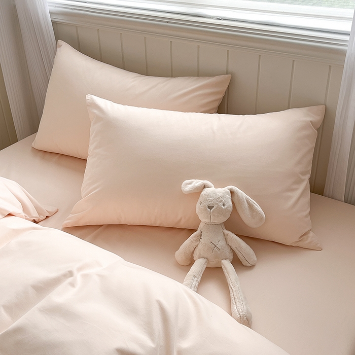 91家纺网 家纺一手货源 找家纺 （总）蓝邻家纺 2025新款全棉纯棉磨毛简约系列单枕套