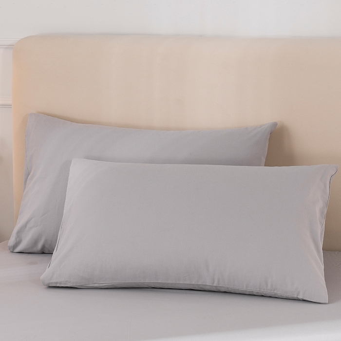 91家纺网 家纺一手货源 找家纺 （总）蓝邻家纺 2025新款全棉纯棉磨毛简约系列单枕套