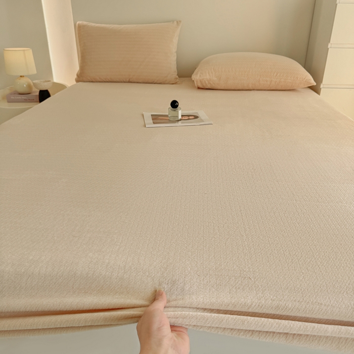 （总）小叮当家纺仓储工厂店 2025新款韩国绒阳离子绒单件床笠单品床笠单床笠