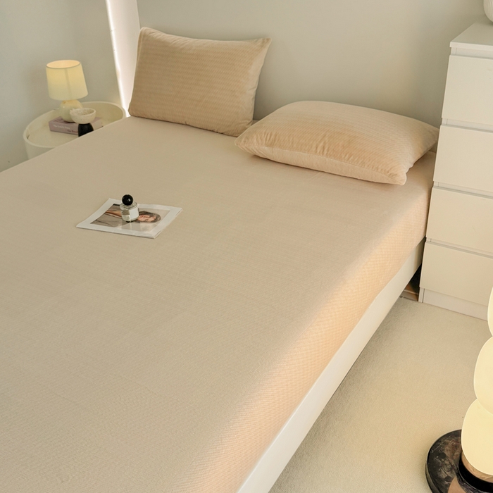 91家纺网 家纺一手货源 找家纺 （总）小叮当家纺仓储工厂店 2025新款韩国绒阳离子绒单件床笠单品床笠单床笠