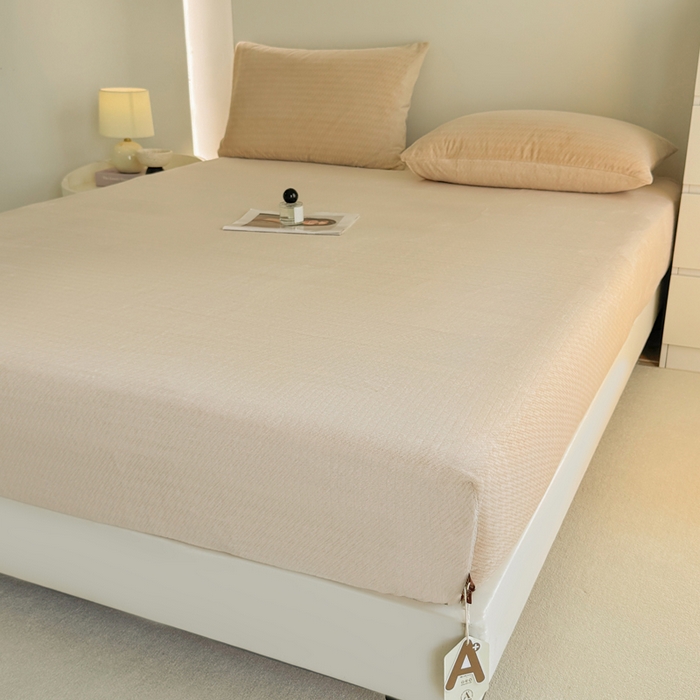 91家纺网 家纺一手货源 找家纺 （总）小叮当家纺仓储工厂店 2025新款韩国绒阳离子绒单件床笠单品床笠单床笠