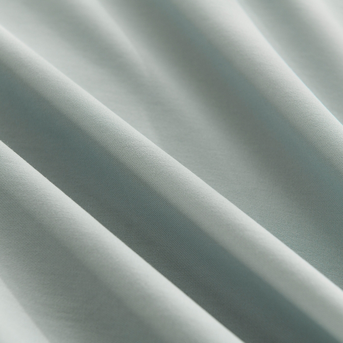 91家纺网 家纺一手货源 找家纺 蓝邻家纺 2025新款全棉纯棉磨毛简约系列单床单 水蓝