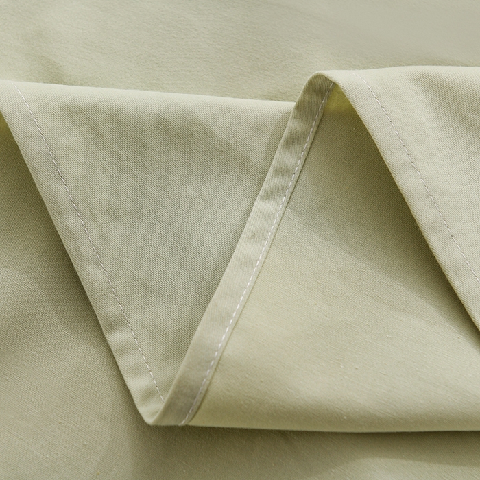 91家纺网 家纺一手货源 找家纺 蓝邻家纺 2025新款全棉纯棉磨毛简约系列单床单 青绿