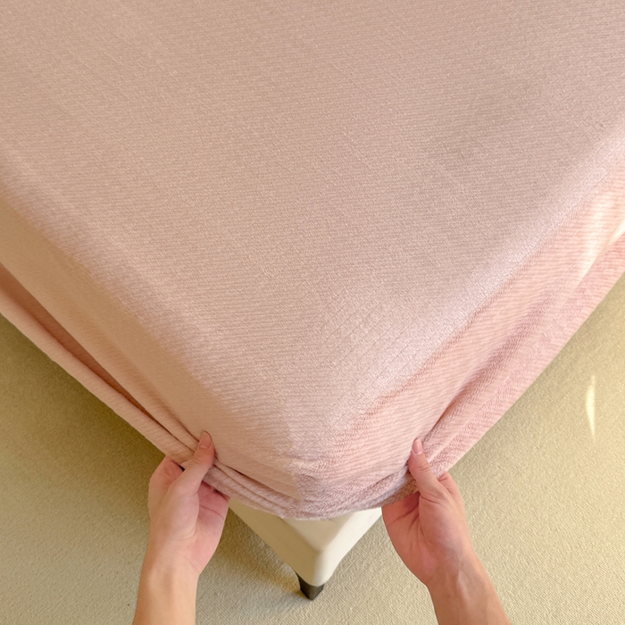 91家纺网 家纺一手货源 找家纺 小叮当家纺仓储工厂店 2025新款韩国绒阳离子绒单件床笠单品床笠单床笠 阳离子绒-粉色