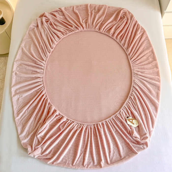 91家纺网 家纺一手货源 找家纺 小叮当家纺仓储工厂店 2025新款韩国绒阳离子绒单件床笠单品床笠单床笠 阳离子绒-粉色