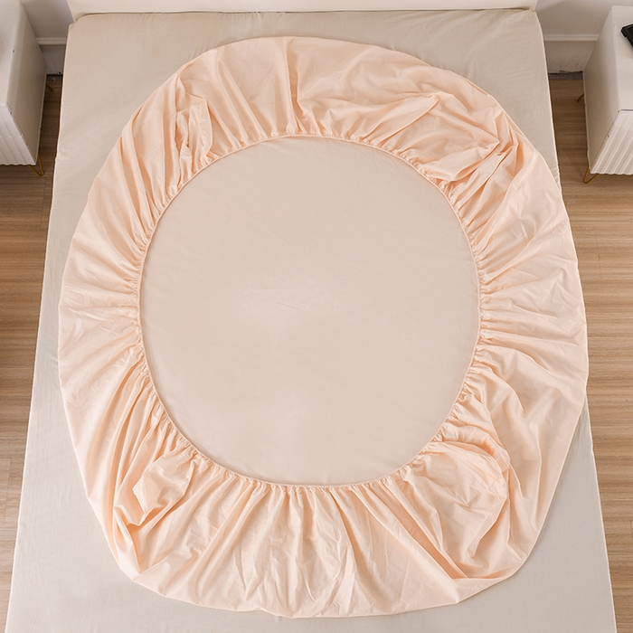 91家纺网 家纺一手货源 找家纺 （总）蓝邻家纺 2025新款全棉纯棉磨毛简约系列单床笠