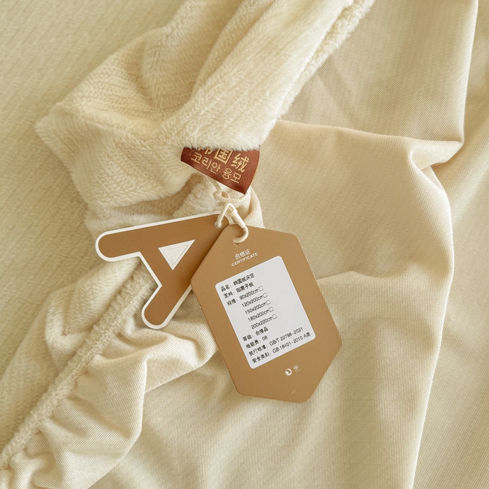 91家纺网 家纺一手货源 找家纺 小叮当家纺仓储工厂店 2025新款韩国绒阳离子绒单件床笠单品床笠单床笠 阳离子绒-奶油黄