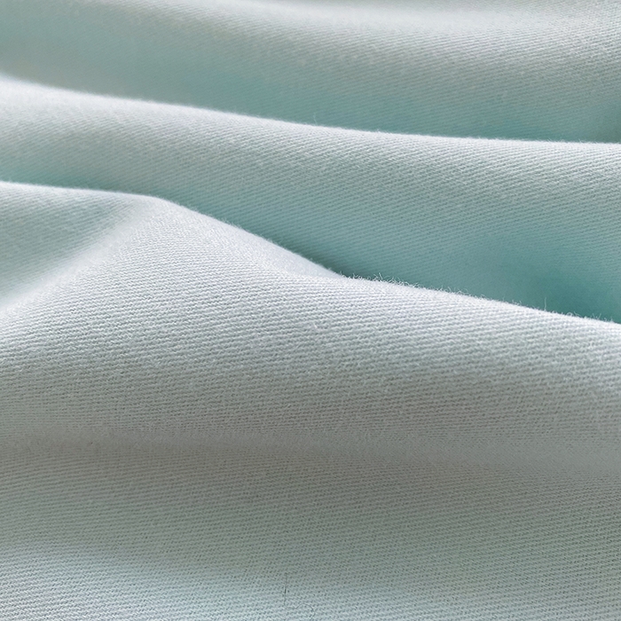 91家纺网 家纺一手货源 找家纺 蓝邻家纺 2025新款全棉纯棉磨毛简约系列四件套 水蓝