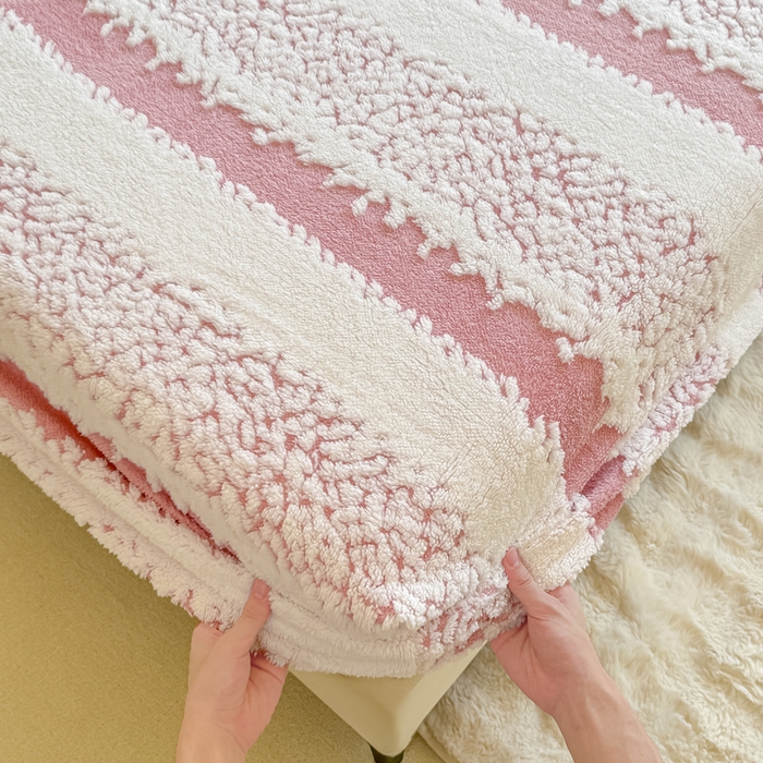 91家纺网 家纺一手货源 找家纺 小叮当家纺仓储工厂店 2025新款提花绵羊绒韩国绒床笠单品床笠床笠单件单床笠 绵羊绒-暖玉