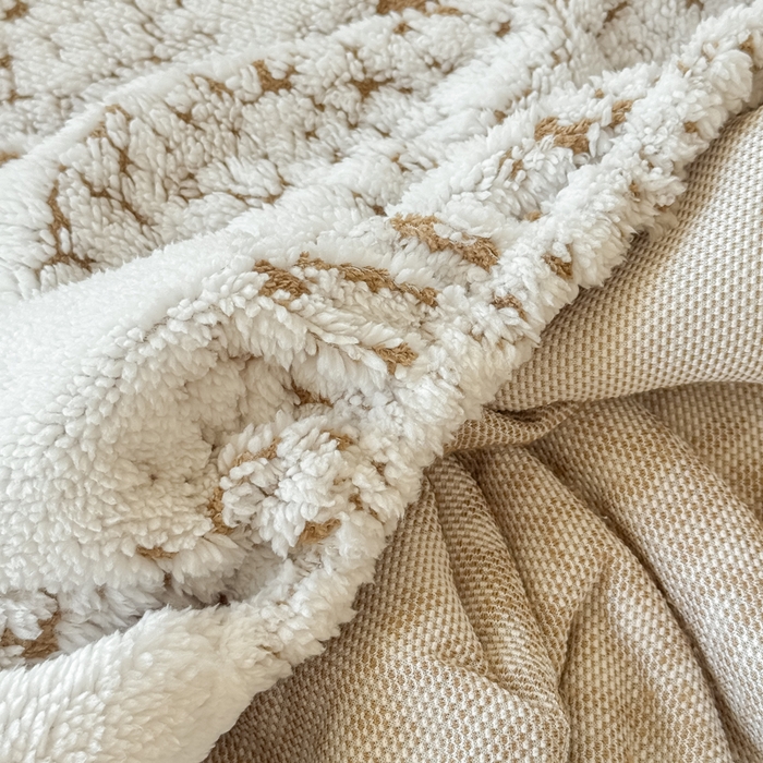 91家纺网 家纺一手货源 找家纺 小叮当家纺仓储工厂店 2025新款提花绵羊绒韩国绒床笠单品床笠床笠单件单床笠 绵羊绒-浅咖