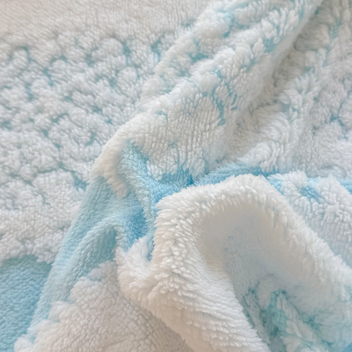 91家纺网 家纺一手货源 找家纺 小叮当家纺仓储工厂店 2025新款提花绵羊绒韩国绒床笠单品床笠床笠单件单床笠 绵羊绒-清新蓝
