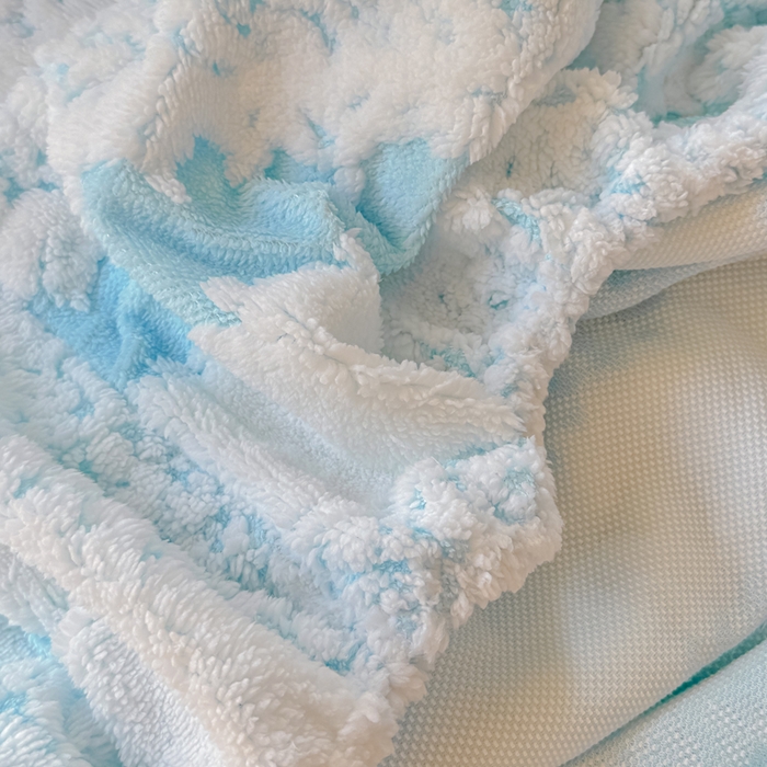 91家纺网 家纺一手货源 找家纺 小叮当家纺仓储工厂店 2025新款提花绵羊绒韩国绒床笠单品床笠床笠单件单床笠 绵羊绒-清新蓝