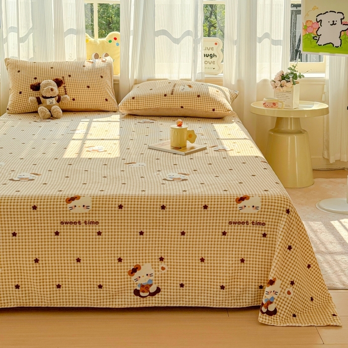 91家纺网 家纺一手货源 找家纺 （总）澜妃 2025新款高克重软软糯糯牛奶绒单床单CD系列（小红书推荐）