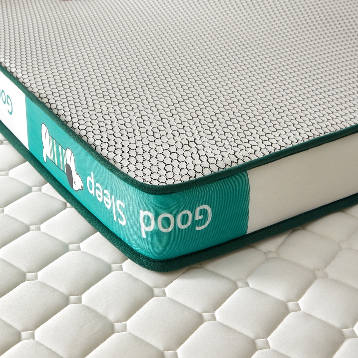 91家纺网 家纺一手货源 找家纺 （总）元昊床垫 2025新款立体针织乳胶记忆海绵床垫