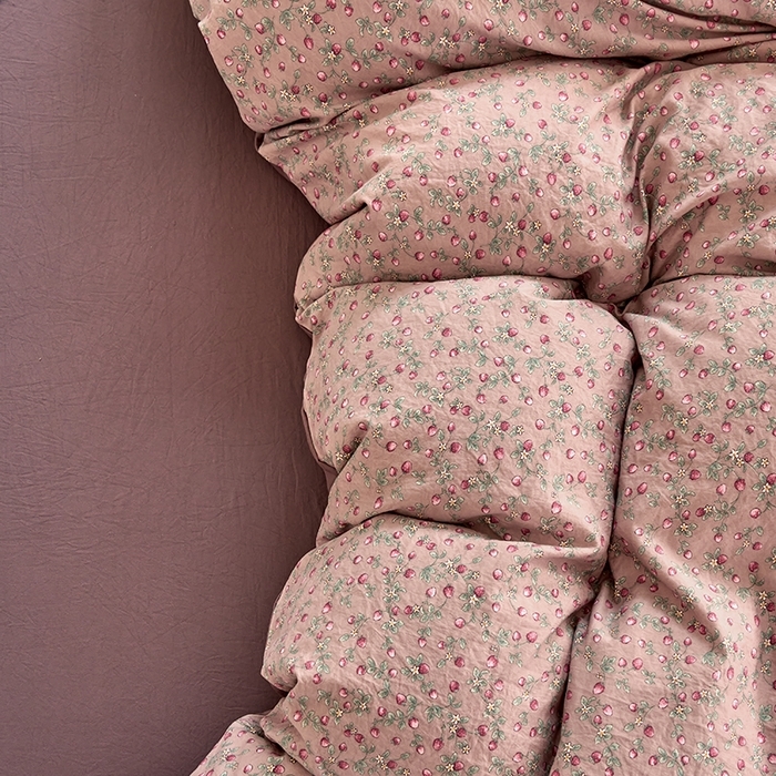 91家纺网 家纺一手货源 找家纺 （总）卢赛尔 2025新款水洗珍珠印花四件套