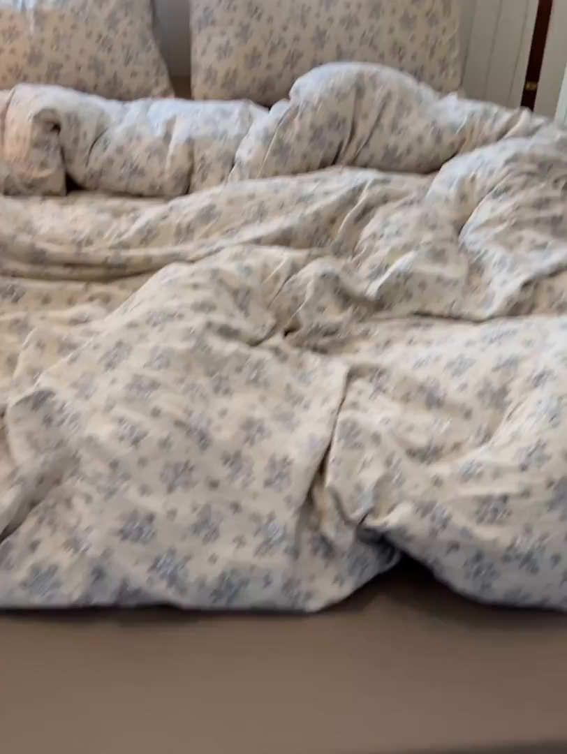 91家纺网 家纺一手货源 找家纺 多乐家纺 2025新款秋冬韩系花卉舒柔棉印花四件套 暗香