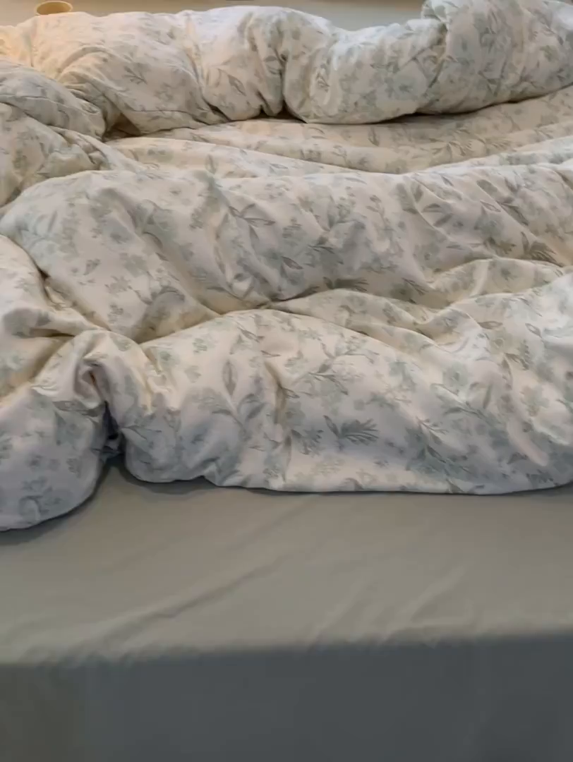 91家纺网 家纺一手货源 找家纺 多乐家纺 2025新款秋冬韩系花卉舒柔棉印花四件套 茶颜悦色-绿