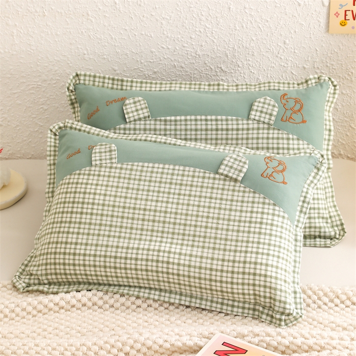 大熊枕芯 2025新款好梦小象儿童枕枕头枕芯 梦想小象-蓝