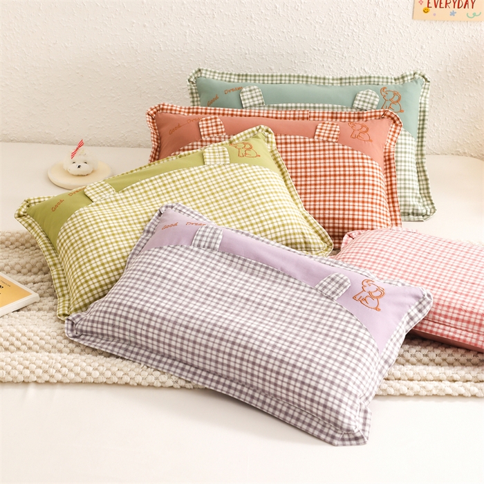 91家纺网 家纺一手货源 找家纺 大熊枕芯 2025新款好梦小象儿童枕枕头枕芯 组合图