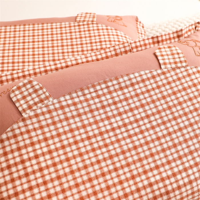 91家纺网 家纺一手货源 找家纺 大熊枕芯 2025新款好梦小象儿童枕枕头枕芯 梦想小象-咖