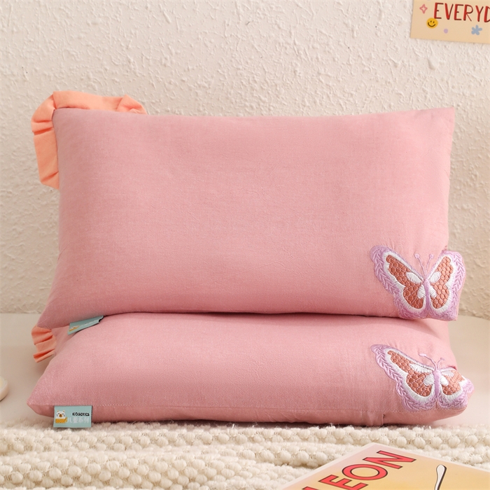 91家纺网 家纺一手货源 找家纺 （总）大熊枕芯 2025新款棉麻荞麦枕-流苏款枕头枕芯