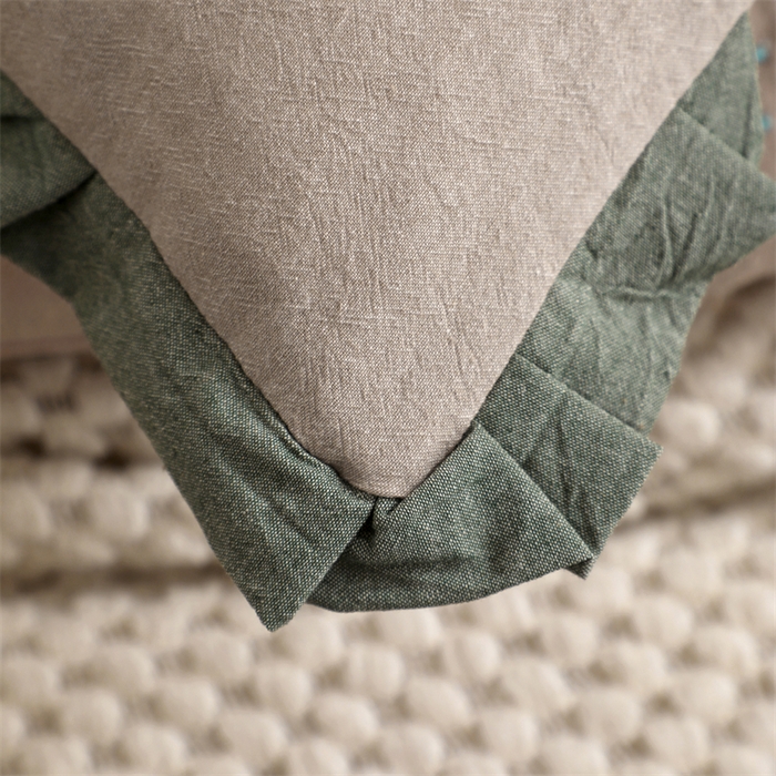 91家纺网 家纺一手货源 找家纺 大熊枕芯 2025新款水洗棉全棉刺绣儿童枕枕头枕芯 咖色-恐龙