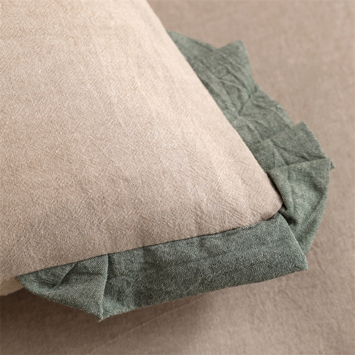 91家纺网 家纺一手货源 找家纺 大熊枕芯 2025新款水洗棉全棉刺绣儿童枕枕头枕芯 咖色-恐龙