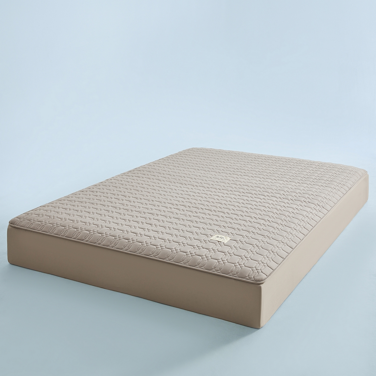 91家纺网 家纺一手货源 找家纺 曼陀罗 2025新款大豆纤维深睡床笠 月石灰