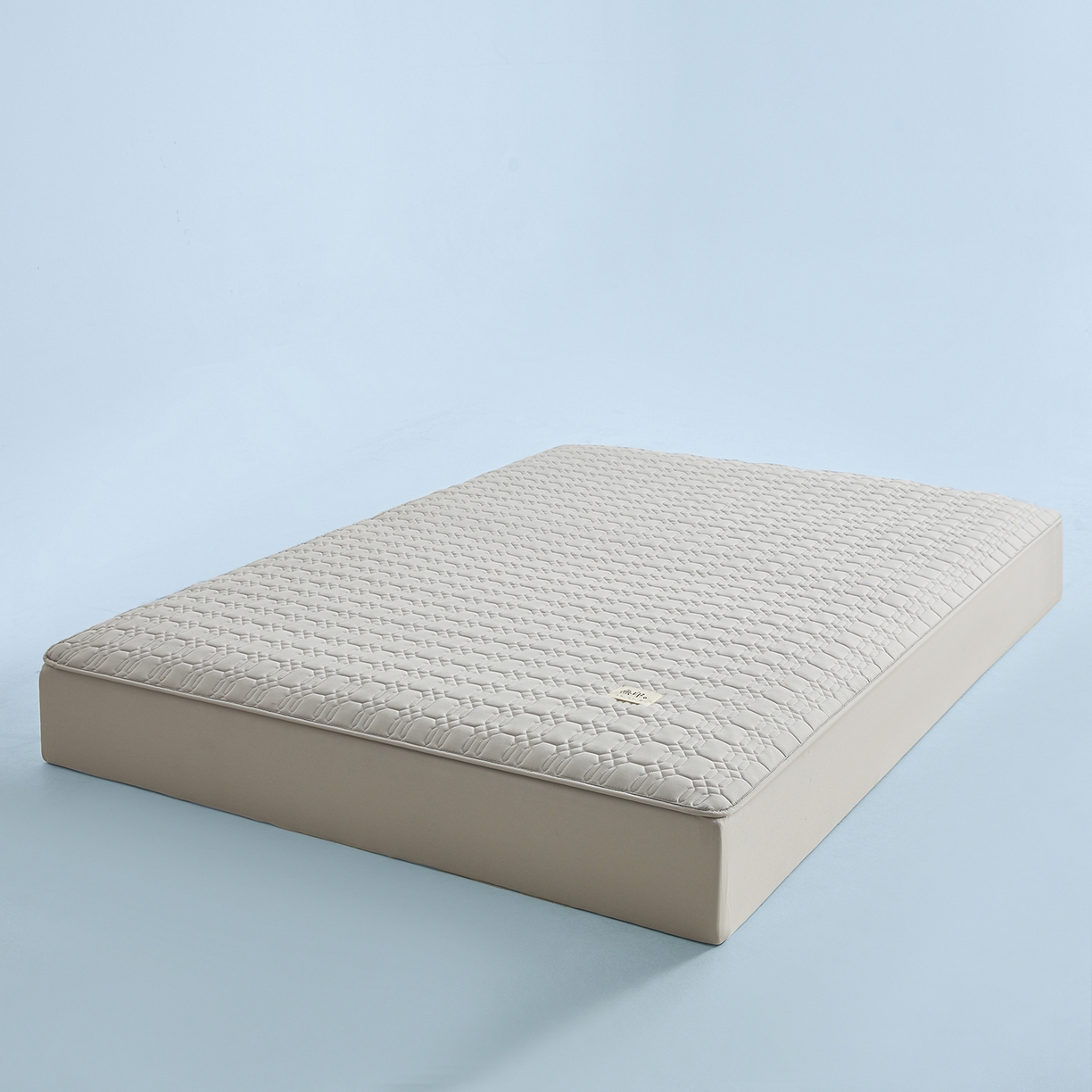 91家纺网 家纺一手货源 找家纺 曼陀罗 2025新款大豆纤维深睡床笠 星河灰