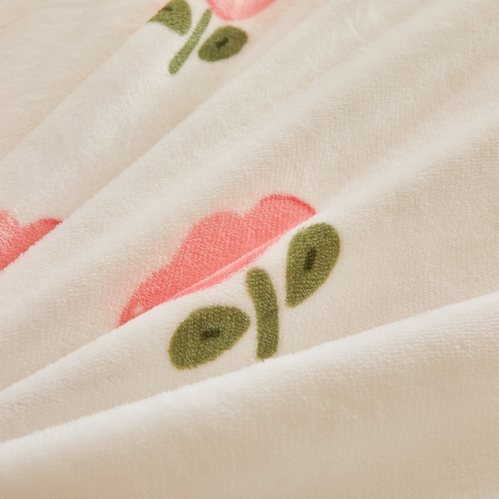 91家纺网 家纺一手货源 找家纺 雅萱家纺 2025新款牛奶绒学生床垫三件套 牛奶绒床垫三件套-花间兔