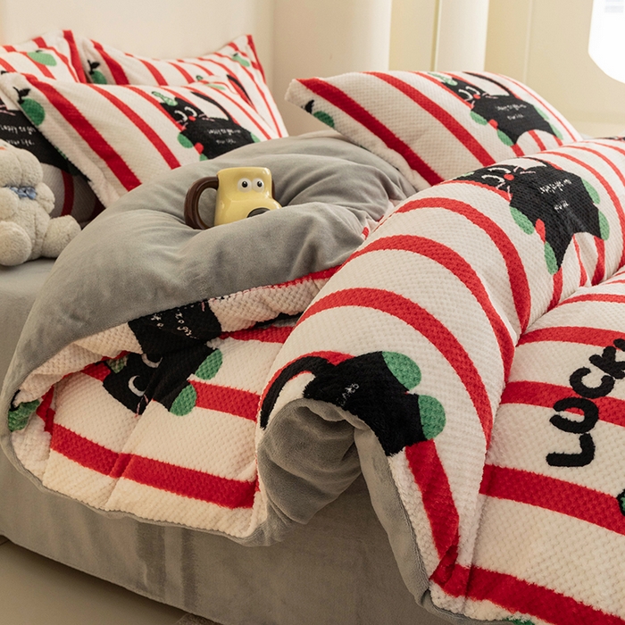 91家纺网 家纺一手货源 找家纺 （总）倾慕家纺 2025新款立体菠萝格印花单枕套