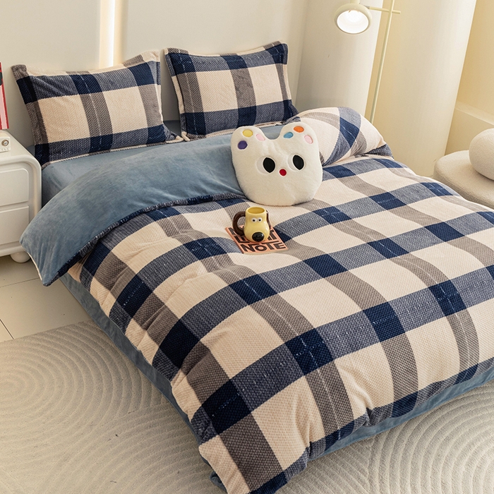 91家纺网 家纺一手货源 找家纺 倾慕家纺 2026新款立体菠萝格印花单枕套 罗马格