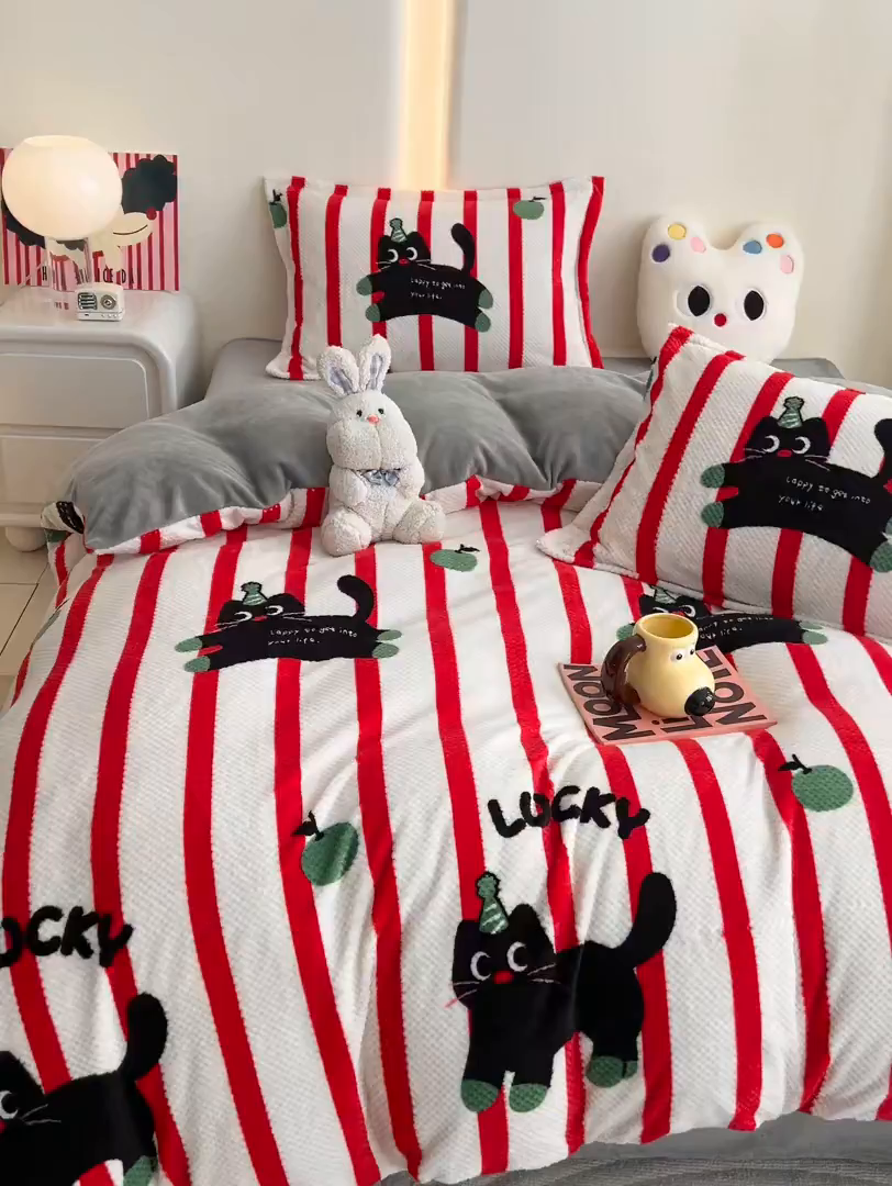 91家纺网 家纺一手货源 找家纺 （总）倾慕家纺 2025新款立体菠萝格印花单枕套