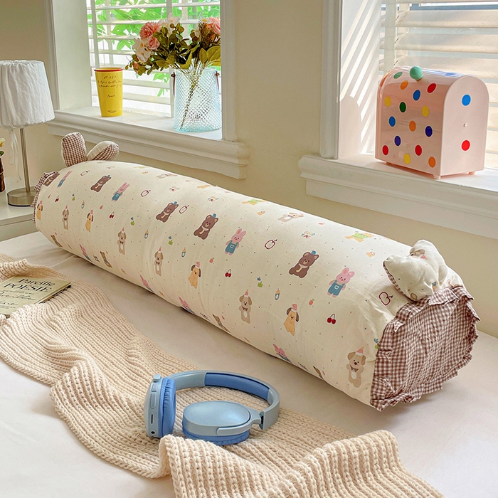 91家纺网 家纺一手货源 找家纺 （总）亦帆枕芯 2025新款好大一只全棉纯棉加大情侣双人枕头加大兔耳抱枕孕妇枕枕芯加枕套可拆洗