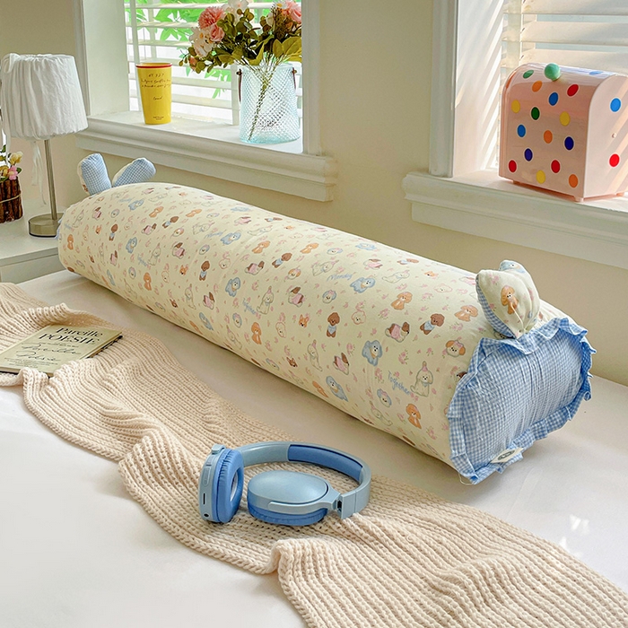 91家纺网 家纺一手货源 找家纺 （总）亦帆枕芯 2025新款好大一只全棉纯棉加大情侣双人枕头加大兔耳抱枕孕妇枕枕芯加枕套可拆洗