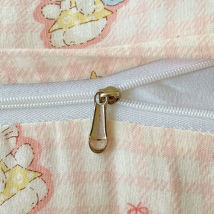 91家纺网 家纺一手货源 找家纺 亦帆枕芯 2025新款好大一只全棉纯棉加大情侣双人枕头加大兔耳抱枕孕妇枕枕芯加枕套可拆洗 可爱猫咪粉-兔耳抱枕