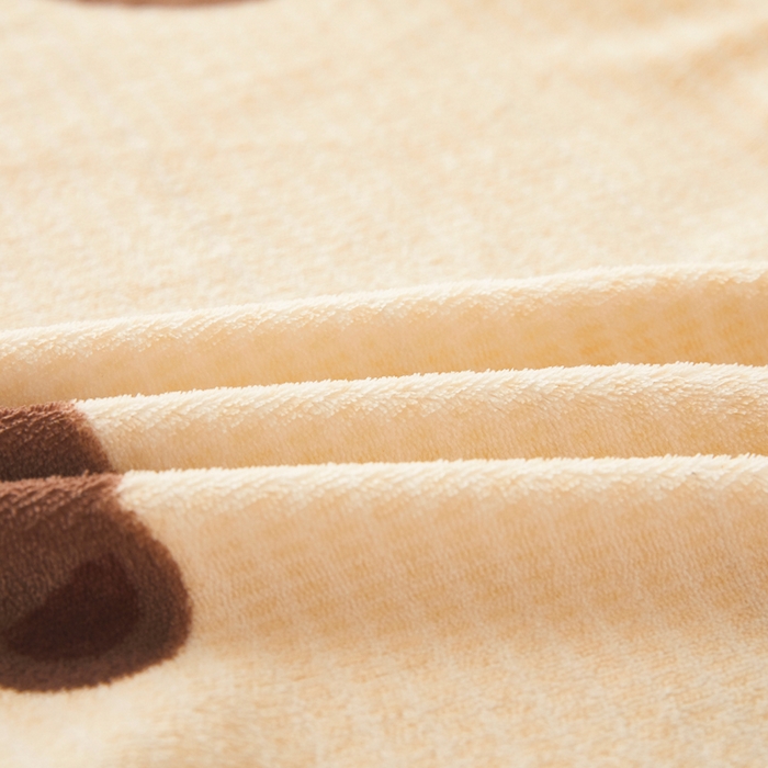 91家纺网 家纺一手货源 找家纺 翎盈家纺 2025新款牛奶绒深睡枕专用枕套面包记忆枕枕头套 开心小熊