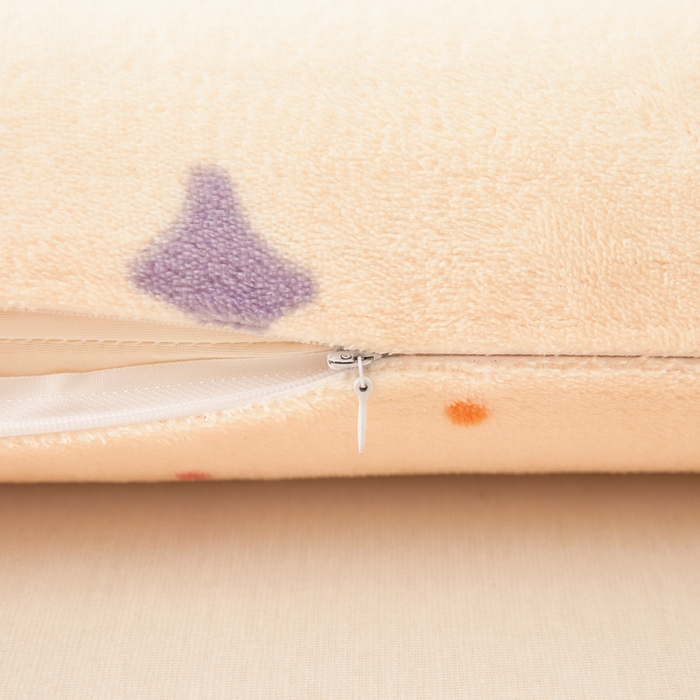 91家纺网 家纺一手货源 找家纺 翎盈家纺 2025新款牛奶绒深睡枕专用枕套面包记忆枕枕头套 童话星空