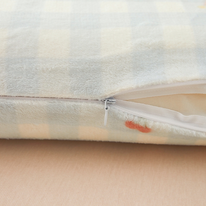 91家纺网 家纺一手货源 找家纺 翎盈家纺 2025新款牛奶绒深睡枕专用枕套面包记忆枕枕头套 恐龙乐园