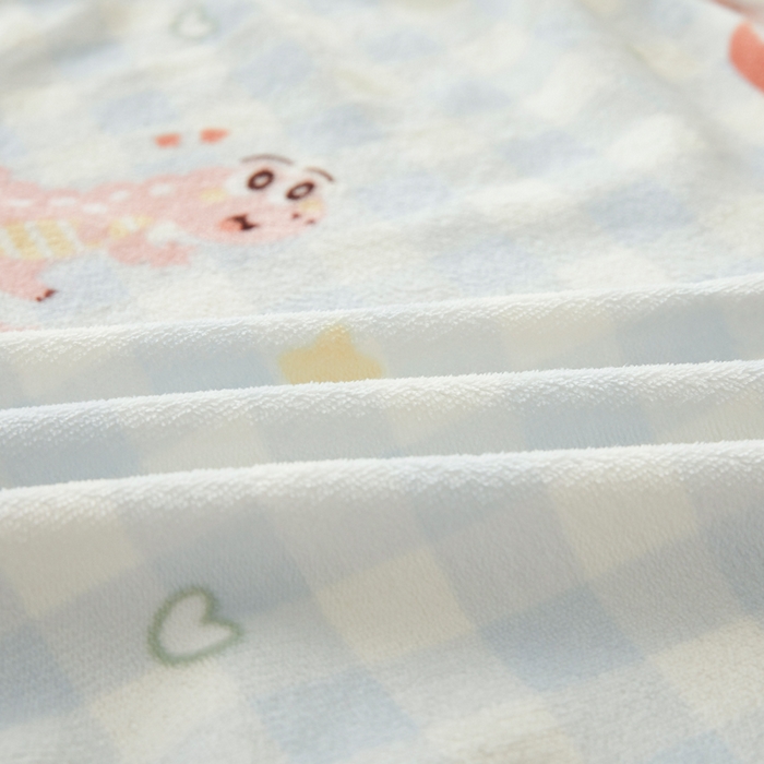 91家纺网 家纺一手货源 找家纺 翎盈家纺 2025新款牛奶绒深睡枕专用枕套面包记忆枕枕头套 恐龙乐园