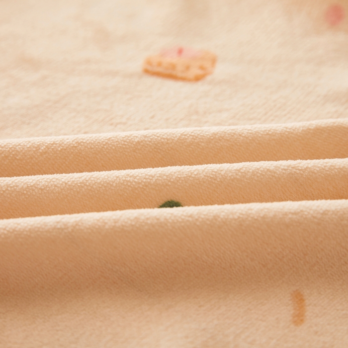 91家纺网 家纺一手货源 找家纺 翎盈家纺 2025新款牛奶绒深睡枕专用枕套面包记忆枕枕头套 黄油小熊