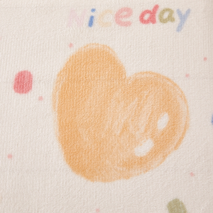 91家纺网 家纺一手货源 找家纺 翎盈家纺 2025新款牛奶绒深睡枕专用枕套面包记忆枕枕头套 炫彩爱心