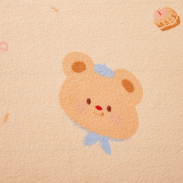 91家纺网 家纺一手货源 找家纺 翎盈家纺 2025新款牛奶绒深睡枕专用枕套面包记忆枕枕头套 黄油小熊