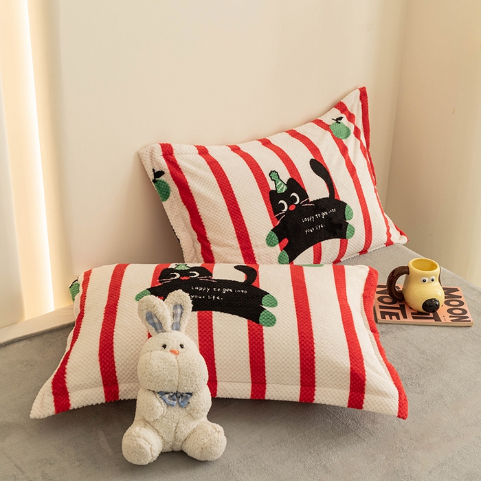 91家纺网 家纺一手货源 找家纺 （总）倾慕家纺 2025新款立体菠萝格印花保暖单被套