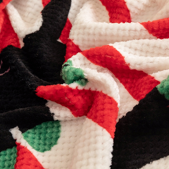 91家纺网 家纺一手货源 找家纺 （总）倾慕家纺 2025新款立体菠萝格印花保暖床笠