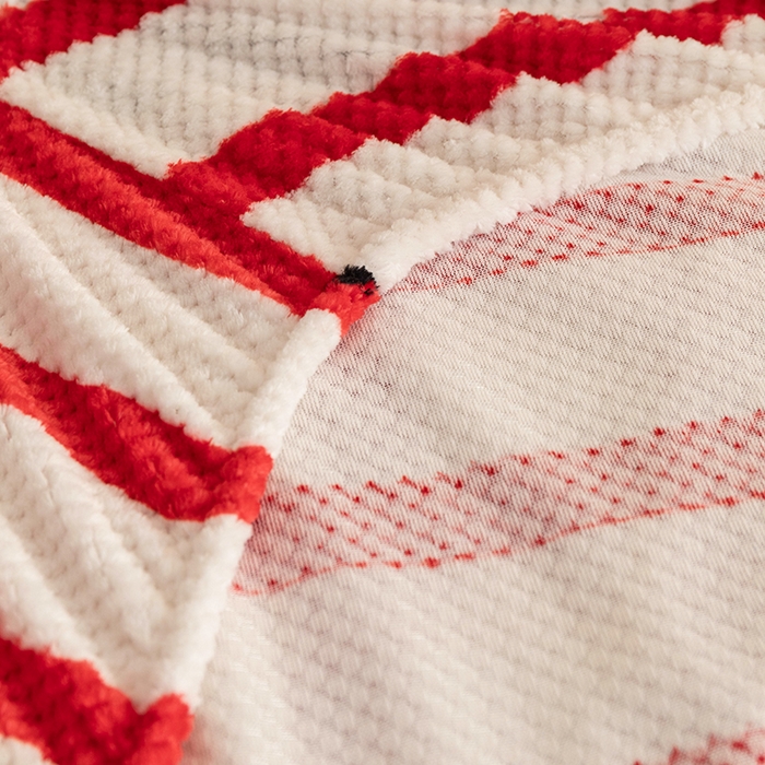 91家纺网 家纺一手货源 找家纺 （总）倾慕家纺 2025新款立体菠萝格印花保暖床笠