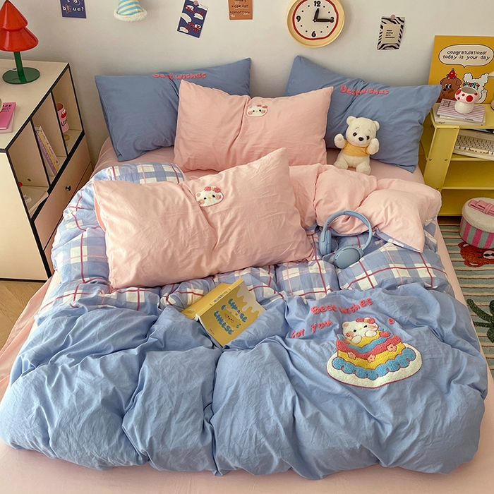 91家纺网 家纺一手货源 找家纺 （总）卡迪熊家纺 2025新款水洗棉毛巾绣可爱猫咪系列