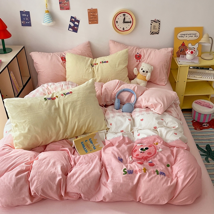 91家纺网 家纺一手货源 找家纺 （总）卡迪熊家纺 2025新款水洗棉毛巾绣可爱猫咪系列